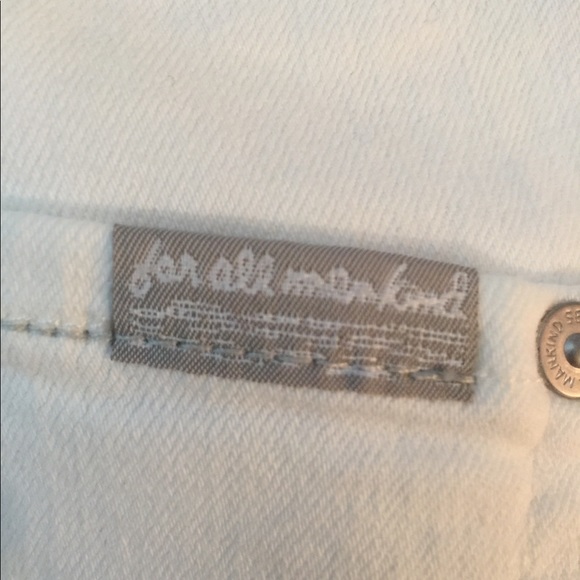 7 For All Mankind Men's Standard Jean 36 34 White - Picture 5 of 6